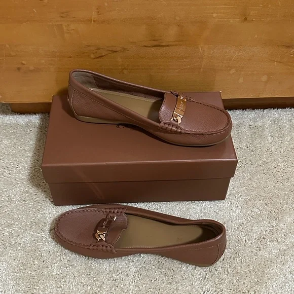 Coach Olive Pebble Grain Leather in Saddle - Picture 2 of 6